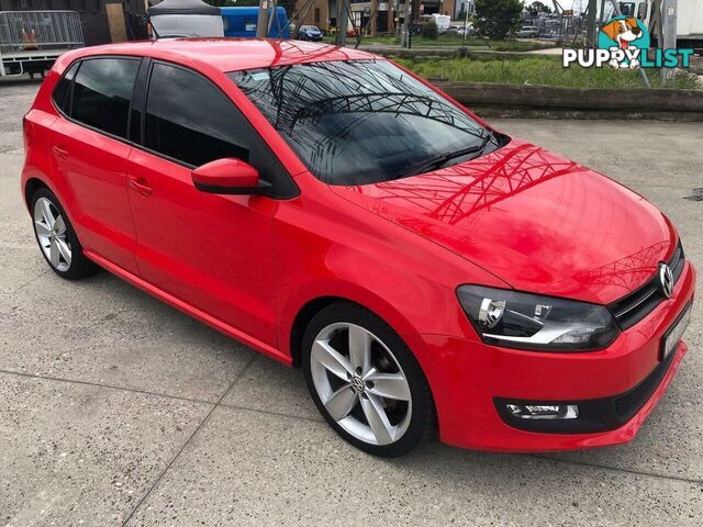 2011 VOLKSWAGEN POLO 77 TSI COMFORTLINE 6R MY11 HATCH, 5 DOORS, 5 SEATS