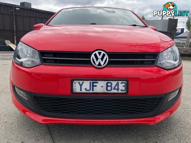 2011 VOLKSWAGEN POLO 77 TSI COMFORTLINE 6R MY11 HATCH, 5 DOORS, 5 SEATS