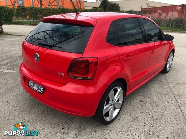 2011 VOLKSWAGEN POLO 77 TSI COMFORTLINE 6R MY11 HATCH, 5 DOORS, 5 SEATS