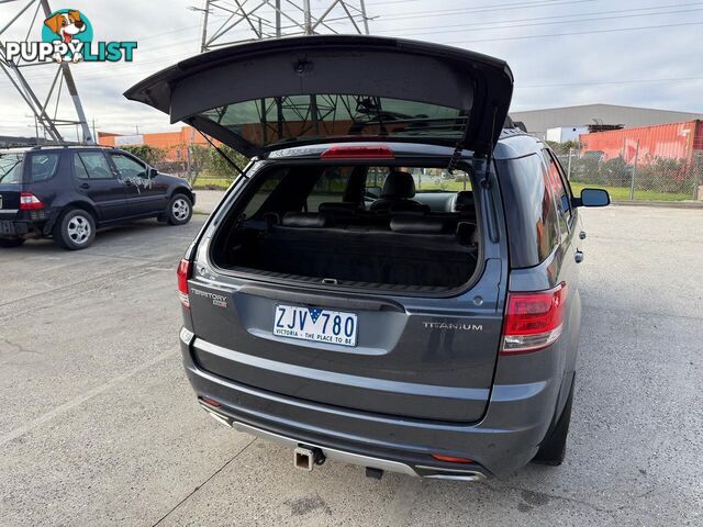 2012 FORD TERRITORY TITANIUM (4X4) SZ SUV, 4 DOORS, 7 SEATS