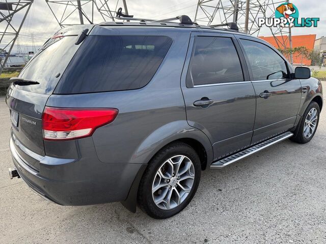 2012 FORD TERRITORY TITANIUM (4X4) SZ SUV, 4 DOORS, 7 SEATS