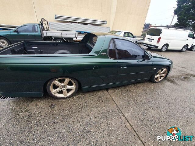 2002 HSV MALOO  VUII UTE TRAY, 2 DOORS, 2 SEATS