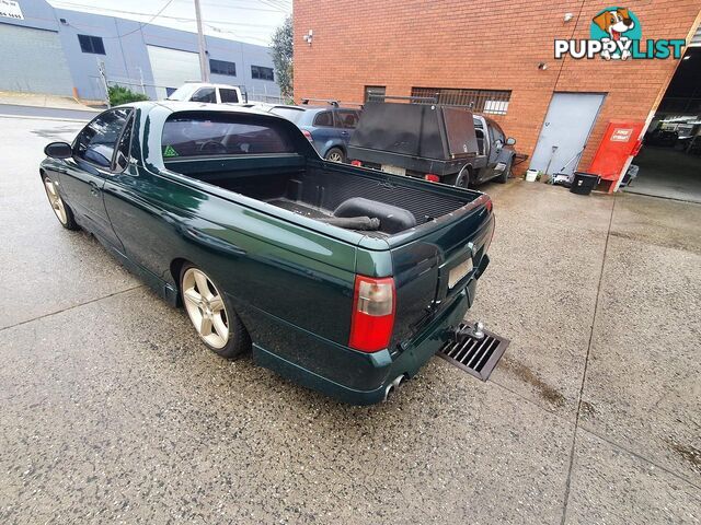 2002 HSV MALOO  VUII UTE TRAY, 2 DOORS, 2 SEATS