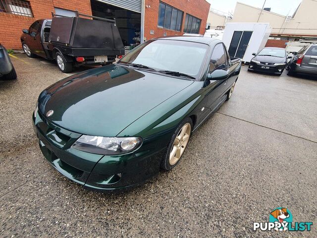 2002 HSV MALOO  VUII UTE TRAY, 2 DOORS, 2 SEATS