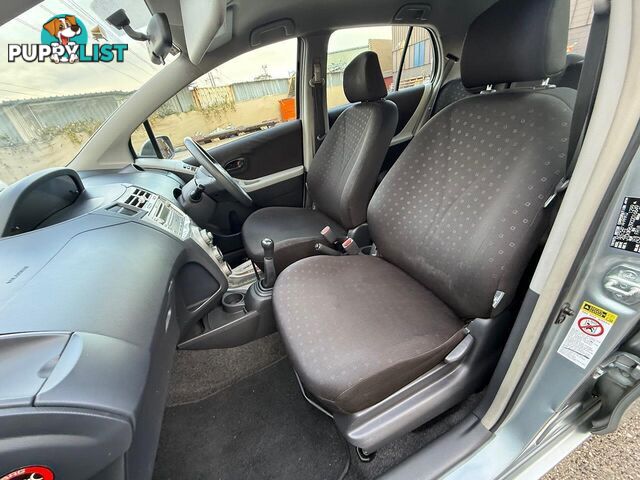 2007 TOYOTA YARIS YR NCP90R HATCH, 5 DOORS, 5 SEATS
