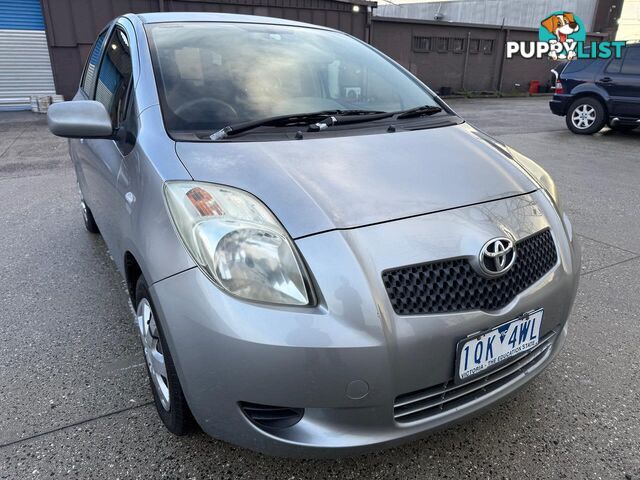 2007 TOYOTA YARIS YR NCP90R HATCH, 5 DOORS, 5 SEATS