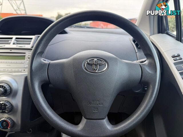 2007 TOYOTA YARIS YR NCP90R HATCH, 5 DOORS, 5 SEATS