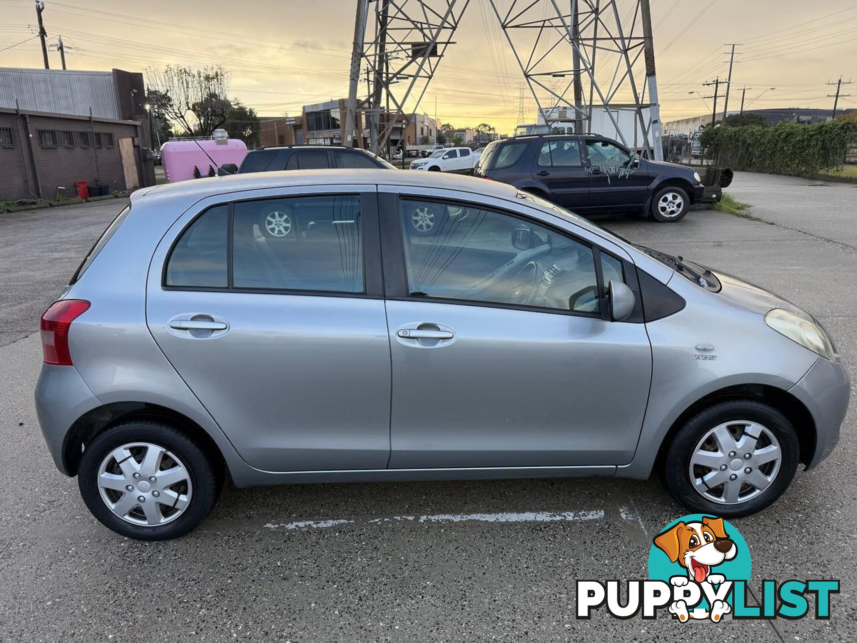 2007 TOYOTA YARIS YR NCP90R HATCH, 5 DOORS, 5 SEATS