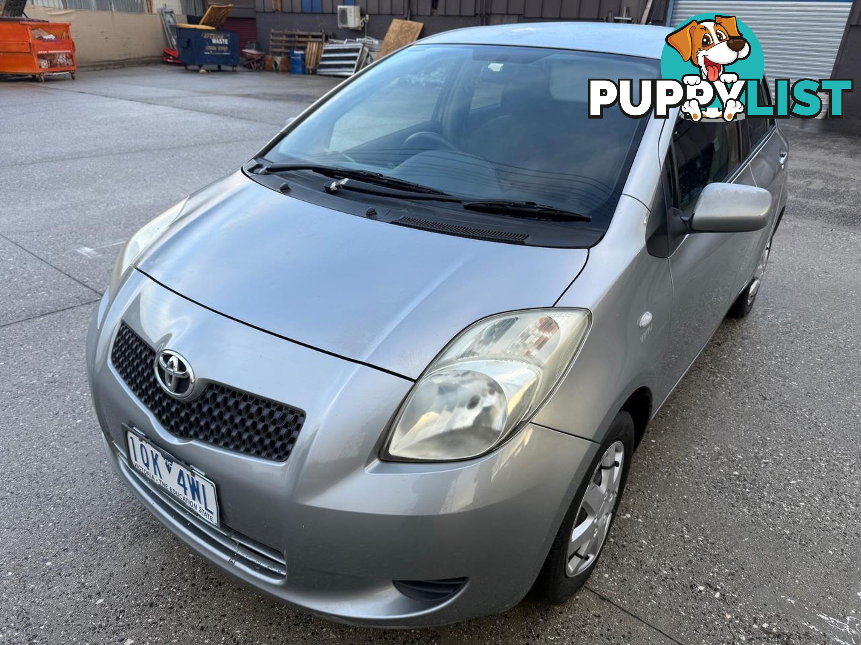 2007 TOYOTA YARIS YR NCP90R HATCH, 5 DOORS, 5 SEATS
