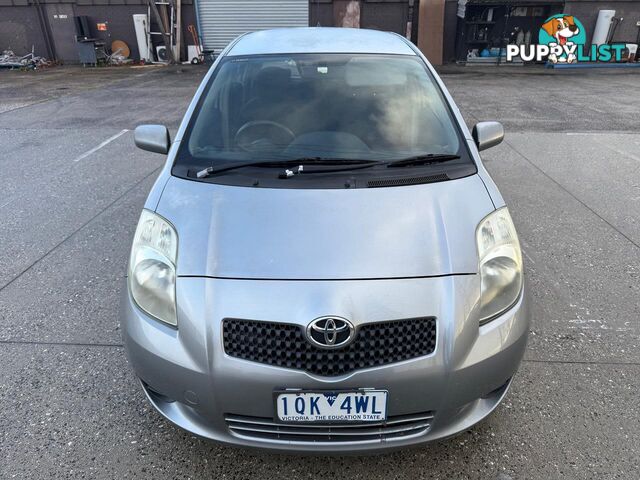 2007 TOYOTA YARIS YR NCP90R HATCH, 5 DOORS, 5 SEATS