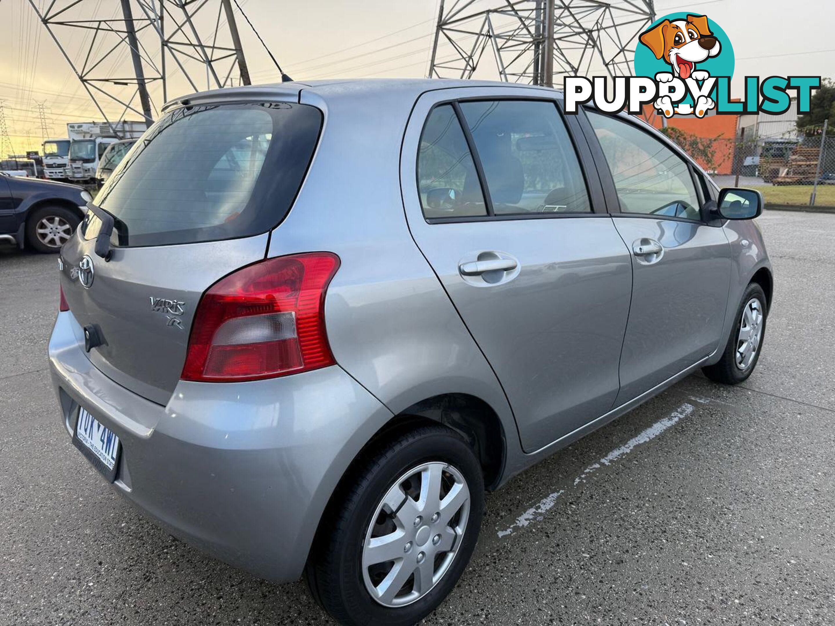 2007 TOYOTA YARIS YR NCP90R HATCH, 5 DOORS, 5 SEATS