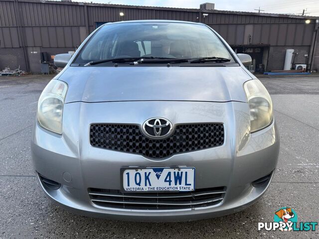 2007 TOYOTA YARIS YR NCP90R HATCH, 5 DOORS, 5 SEATS