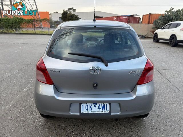 2007 TOYOTA YARIS YR NCP90R HATCH, 5 DOORS, 5 SEATS