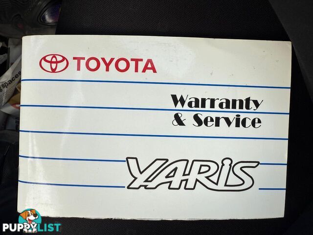 2007 TOYOTA YARIS YR NCP90R HATCH, 5 DOORS, 5 SEATS