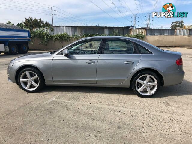 2010 AUDI A4 1.8 TFSI B8 (8K) SEDAN, 4 DOORS, 5 SEATS