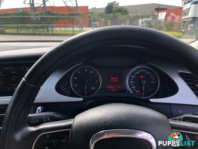 2010 AUDI A4 1.8 TFSI B8 (8K) SEDAN, 4 DOORS, 5 SEATS