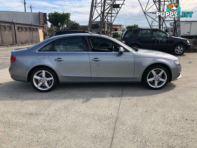 2010 AUDI A4 1.8 TFSI B8 (8K) SEDAN, 4 DOORS, 5 SEATS