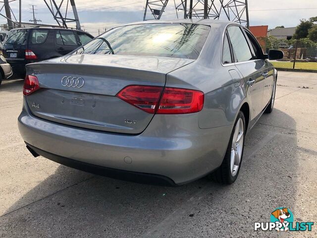 2010 AUDI A4 1.8 TFSI B8 (8K) SEDAN, 4 DOORS, 5 SEATS