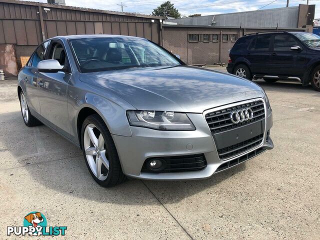 2010 AUDI A4 1.8 TFSI B8 (8K) SEDAN, 4 DOORS, 5 SEATS