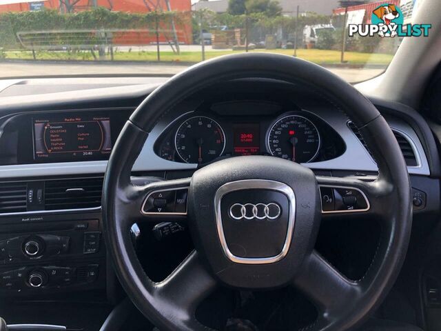 2010 AUDI A4 1.8 TFSI B8 (8K) SEDAN, 4 DOORS, 5 SEATS