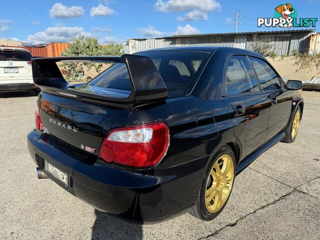 2004 SUBARU IMPREZA WRX STI MY04 SEDAN, 4 DOORS, 5 SEATS
