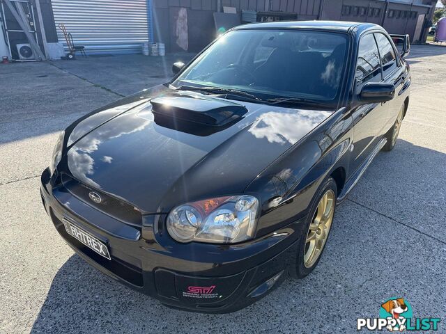 2004 SUBARU IMPREZA WRX STI MY04 SEDAN, 4 DOORS, 5 SEATS