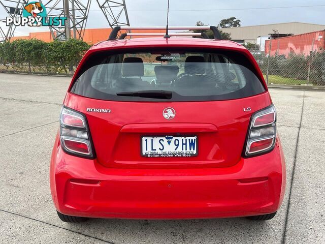 2017 HOLDEN BARINA CD TM MY18 HATCH, 5 DOORS, 5 SEATS