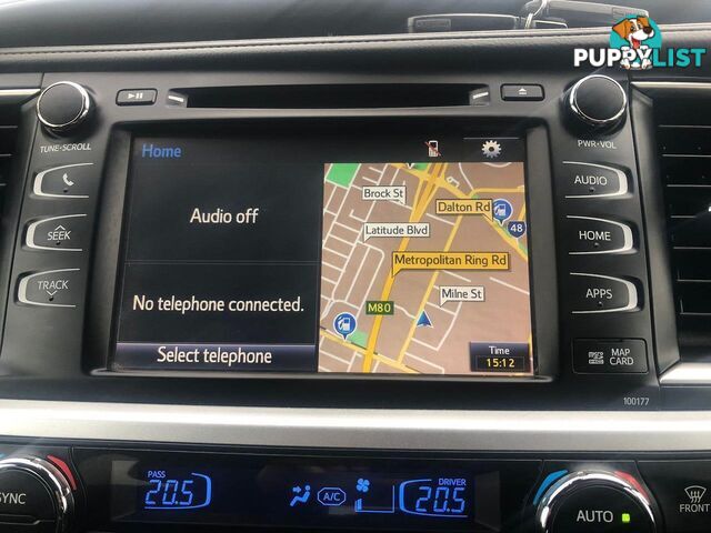 2019 TOYOTA KLUGER GXL (4X2) GSU50R SUV, 4 DOORS, 7 SEATS