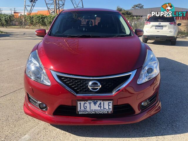 2013 NISSAN PULSAR SSS C12 HATCH, 5 DOORS, 5 SEATS
