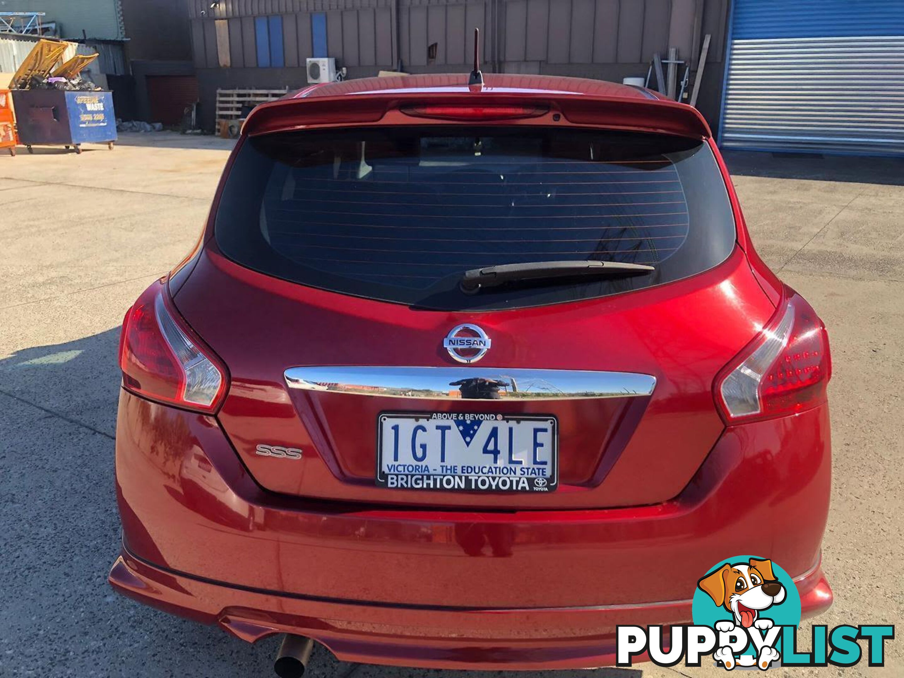 2013 NISSAN PULSAR SSS C12 HATCH, 5 DOORS, 5 SEATS