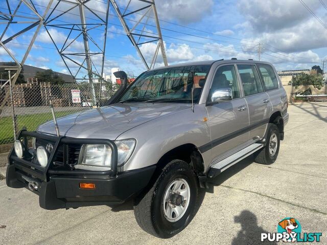 2001 TOYOTA LANDCRUISER GXL (4X4) HDJ100R SUV, 4 DOORS, 8 SEATS