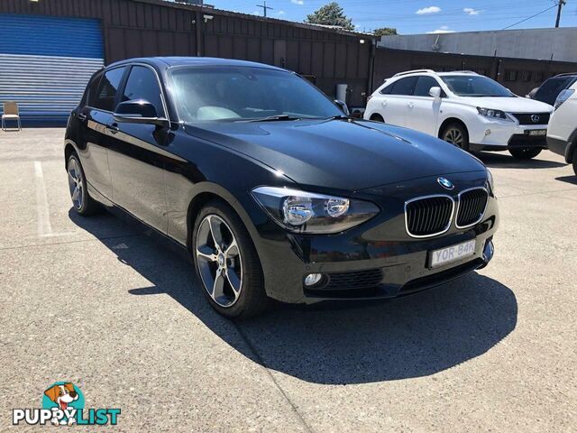 2013 BMW 118I  F20 MY13 HATCH, 5 DOORS, 5 SEATS