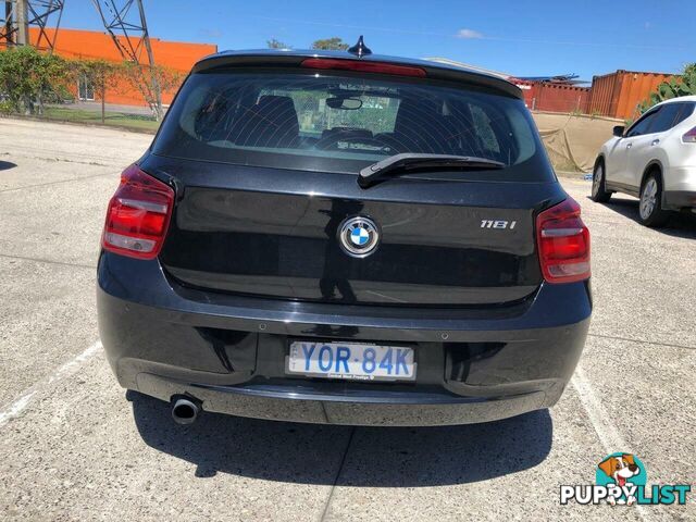 2013 BMW 118I  F20 MY13 HATCH, 5 DOORS, 5 SEATS