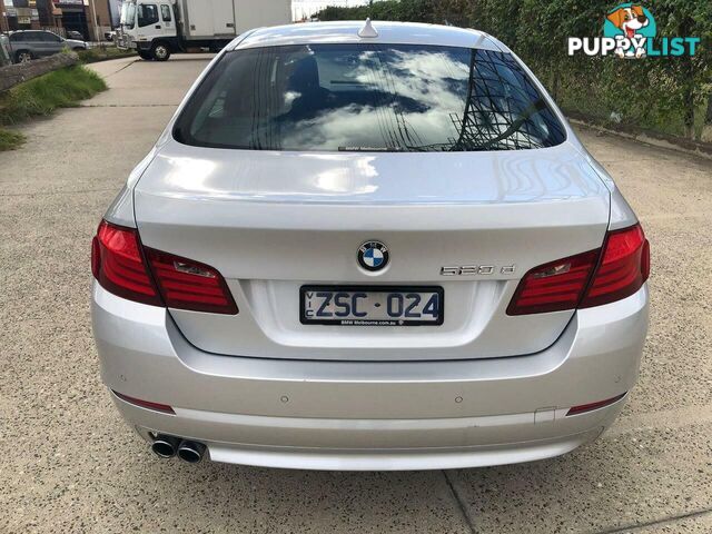 2013 BMW 520D  F10 MY13 SEDAN, 4 DOORS, 5 SEATS