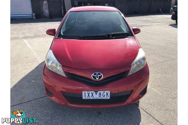 2013 TOYOTA YARIS YR F  HATCH, 3 DOORS, 5 SEATS