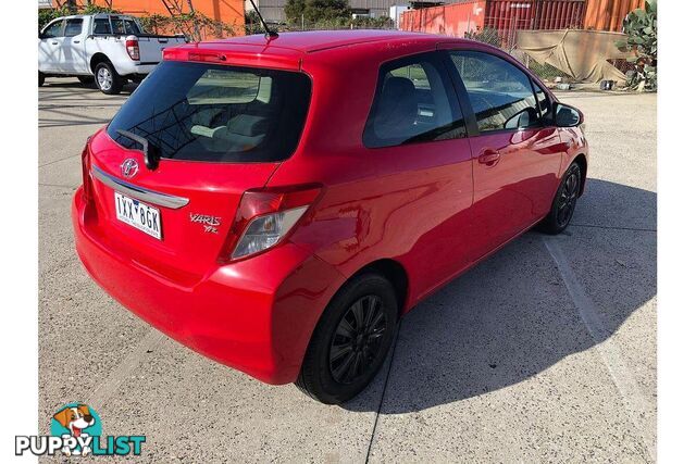 2013 TOYOTA YARIS YR F  HATCH, 3 DOORS, 5 SEATS