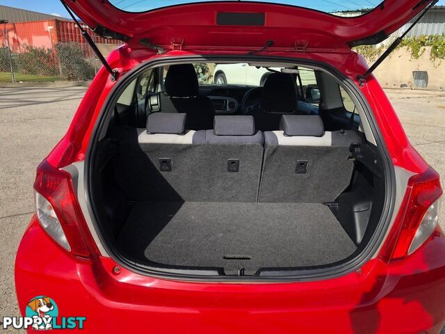 2013 TOYOTA YARIS YR NCP130R HATCH, 3 DOORS, 5 SEATS