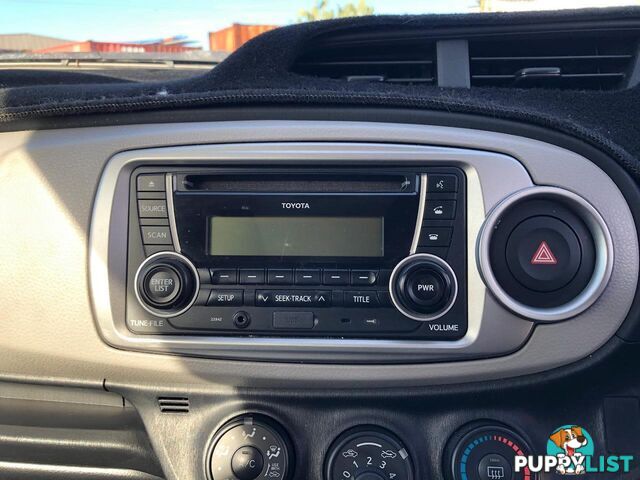 2013 TOYOTA YARIS YR NCP130R HATCH, 3 DOORS, 5 SEATS