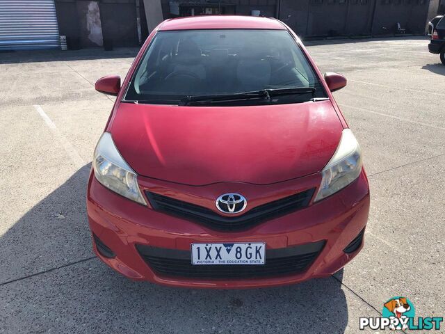 2013 TOYOTA YARIS YR NCP130R HATCH, 3 DOORS, 5 SEATS
