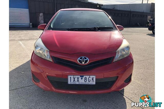 2013 TOYOTA YARIS YR F  HATCH, 3 DOORS, 5 SEATS