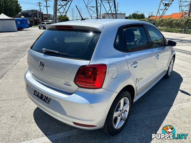 2015 VOLKSWAGEN POLO 66 TSI TRENDLINE 6R MY15 HATCH, 5 DOORS, 5 SEATS