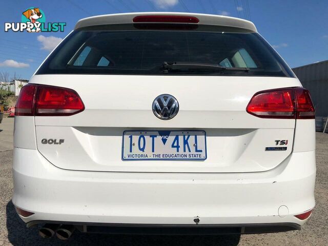 2014 VOLKSWAGEN GOLF 90 TSI COMFORTLINE AU MY15 WAGON, 4 DOORS, 5 SEATS