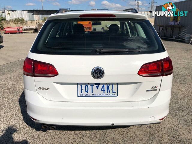 2014 VOLKSWAGEN GOLF 90 TSI COMFORTLINE AU MY15 WAGON, 4 DOORS, 5 SEATS