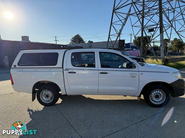 2010 TOYOTA HILUX WORKMATE TGN16R 09 UPGRADE UTE TRAY, 4 DOORS, 5 SEATS
