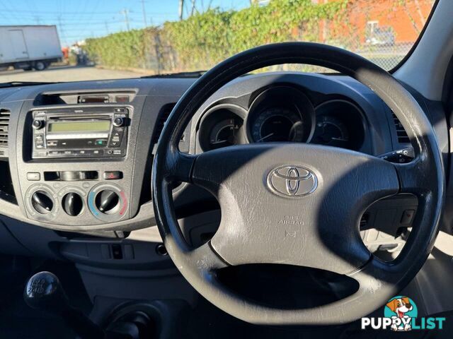 2010 TOYOTA HILUX WORKMATE TGN16R 09 UPGRADE UTE TRAY, 4 DOORS, 5 SEATS
