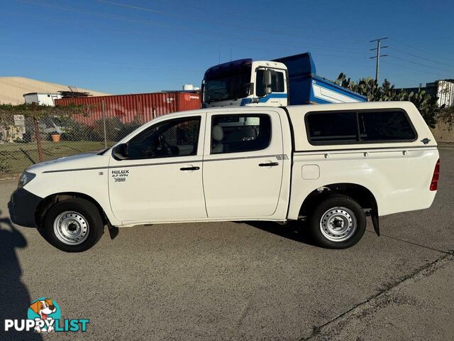 2010 TOYOTA HILUX WORKMATE TGN16R 09 UPGRADE UTE TRAY, 4 DOORS, 5 SEATS