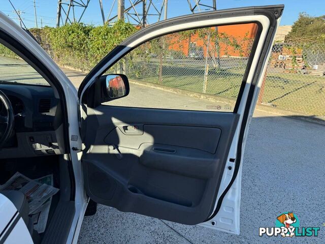 2010 TOYOTA HILUX WORKMATE TGN16R 09 UPGRADE UTE TRAY, 4 DOORS, 5 SEATS