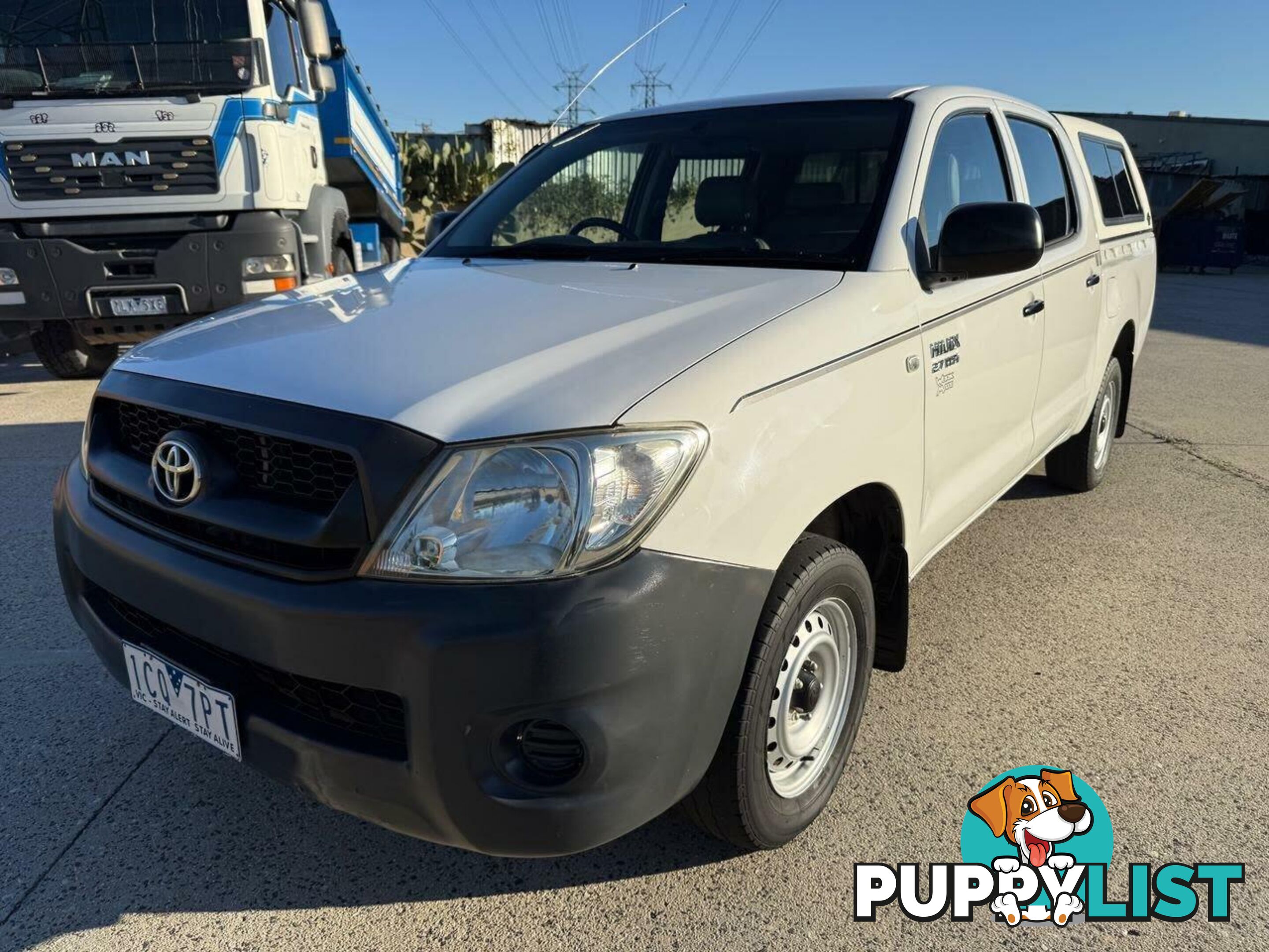 2010 TOYOTA HILUX WORKMATE TGN16R 09 UPGRADE UTE TRAY, 4 DOORS, 5 SEATS