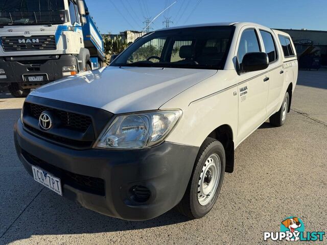 2010 TOYOTA HILUX WORKMATE TGN16R 09 UPGRADE UTE TRAY, 4 DOORS, 5 SEATS