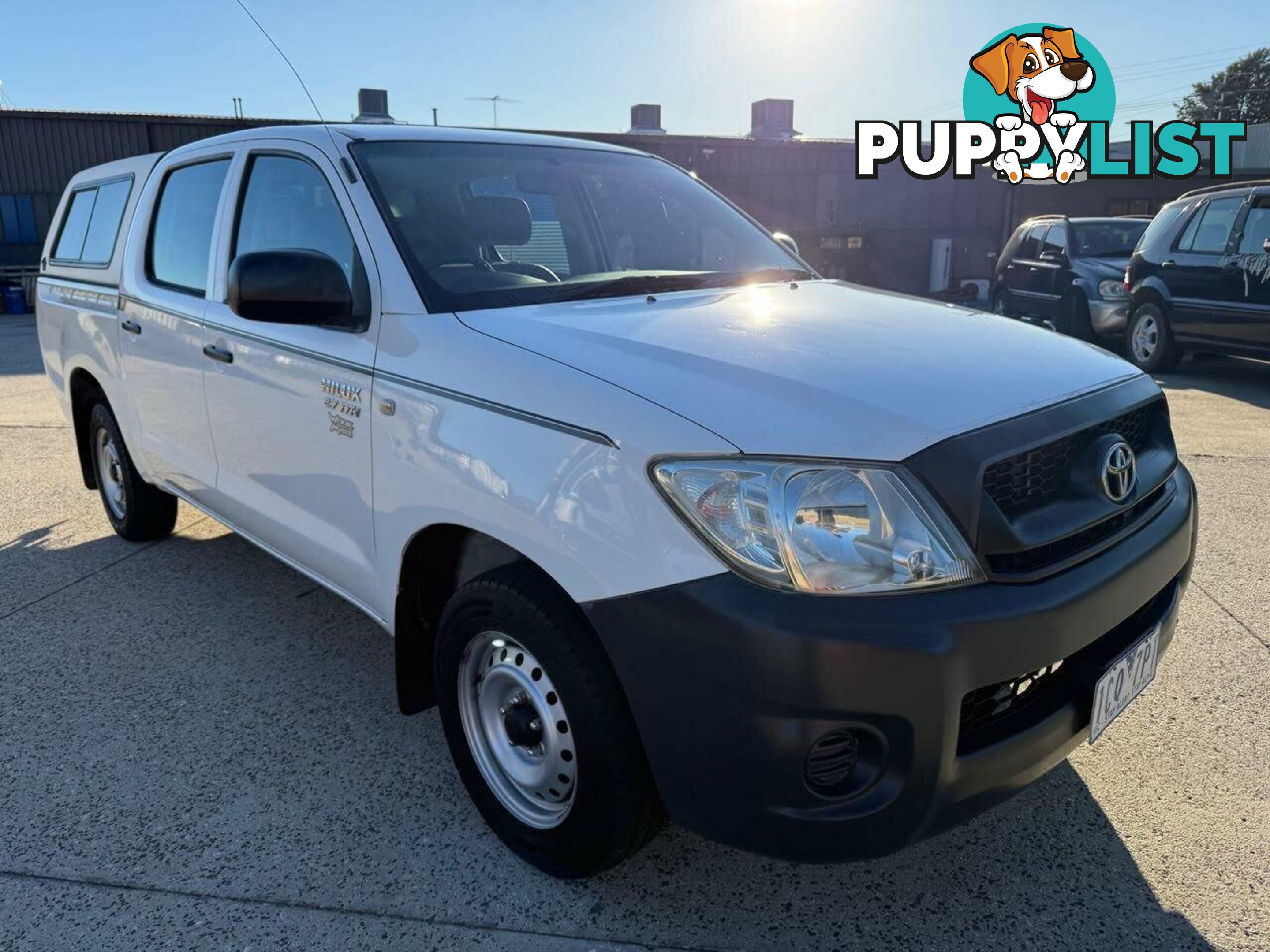 2010 TOYOTA HILUX WORKMATE TGN16R 09 UPGRADE UTE TRAY, 4 DOORS, 5 SEATS